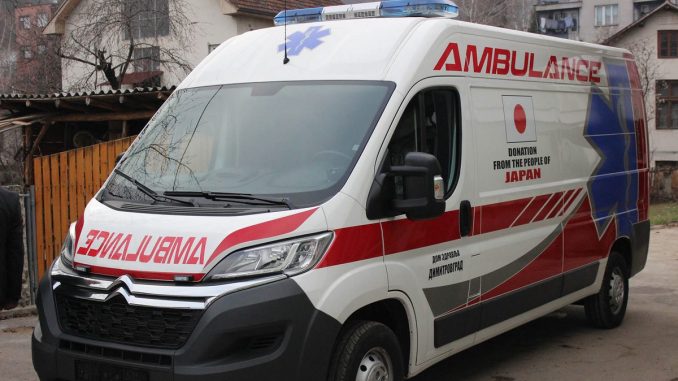 Јапанска подршка општини Димитровград – 50.300 евра за набавку амбулантног возила